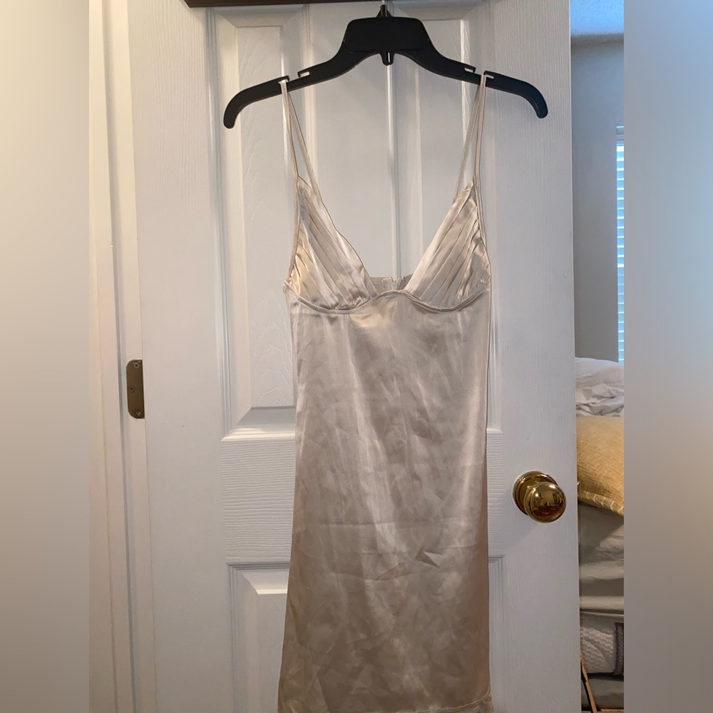Pretty silk dress